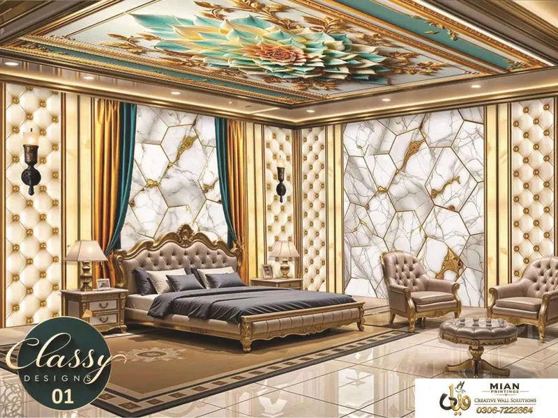 Classy Design Collection wallpaper design sample from Mian Printing