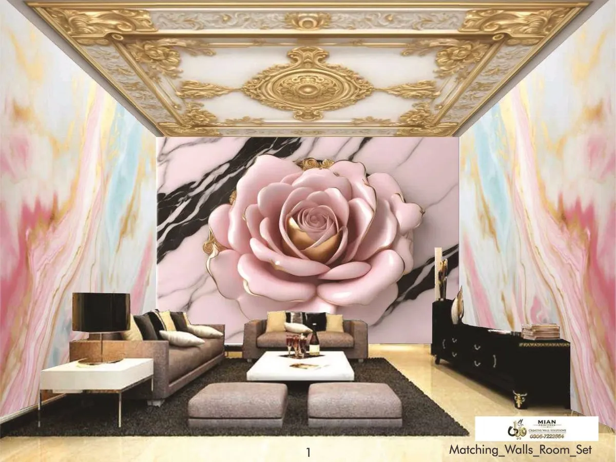Matching Room Collection collection cover wallpaper sample