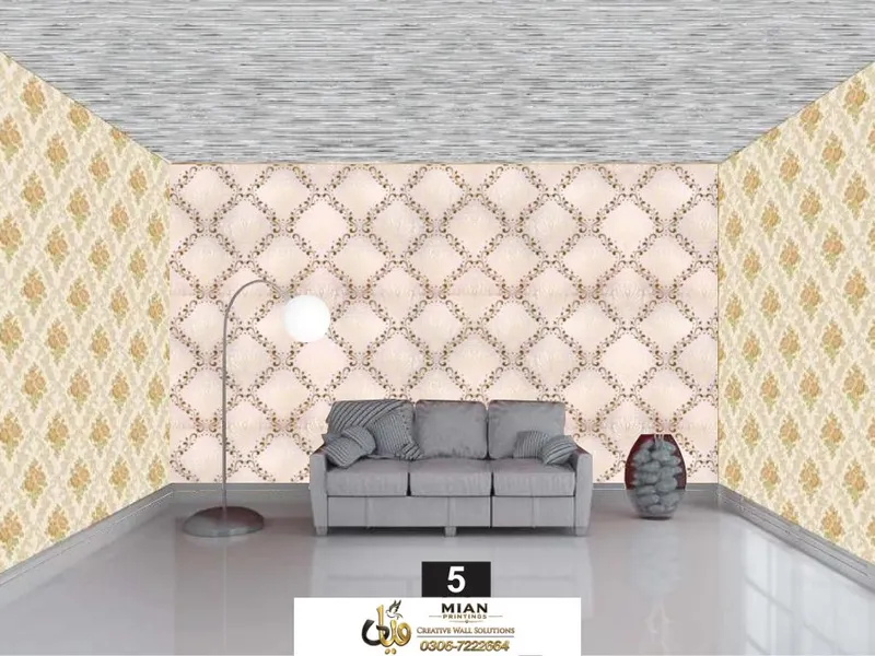 Old School Designs design 4 wallpaper from Mian Printing