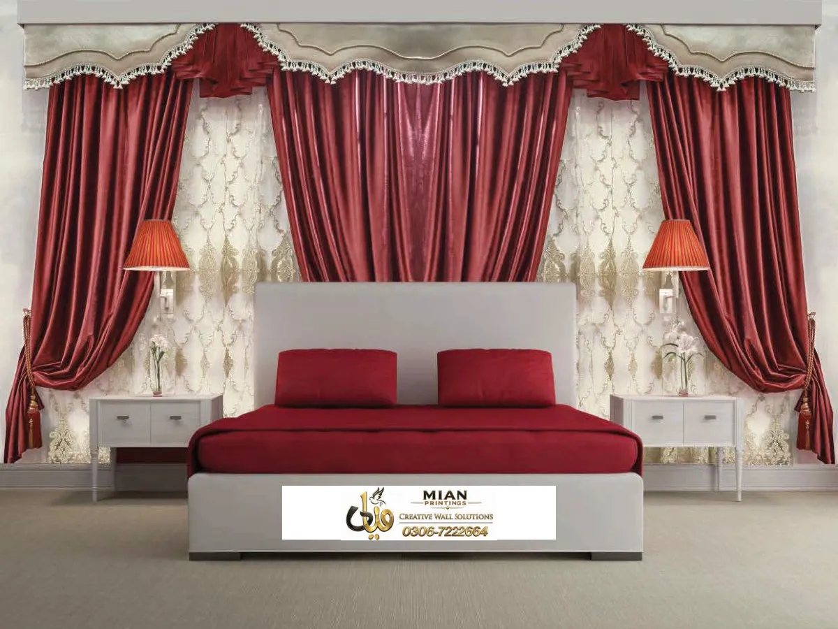 Premium Bedroom Designs design 2 wallpaper from Mian Printing
